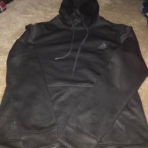 Grey/Black Adidas hoodie